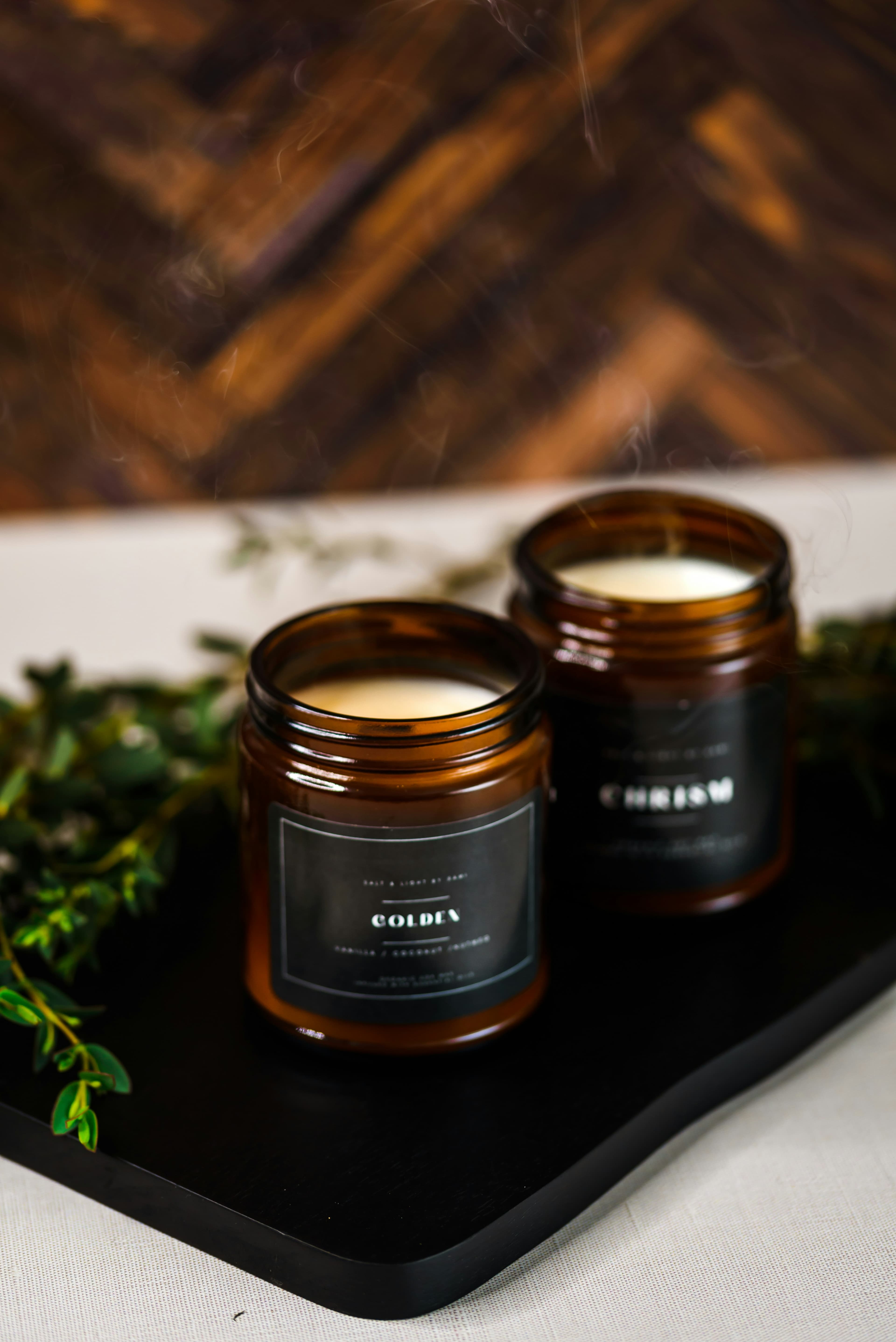 Soy Candle — Lavender & Cedar