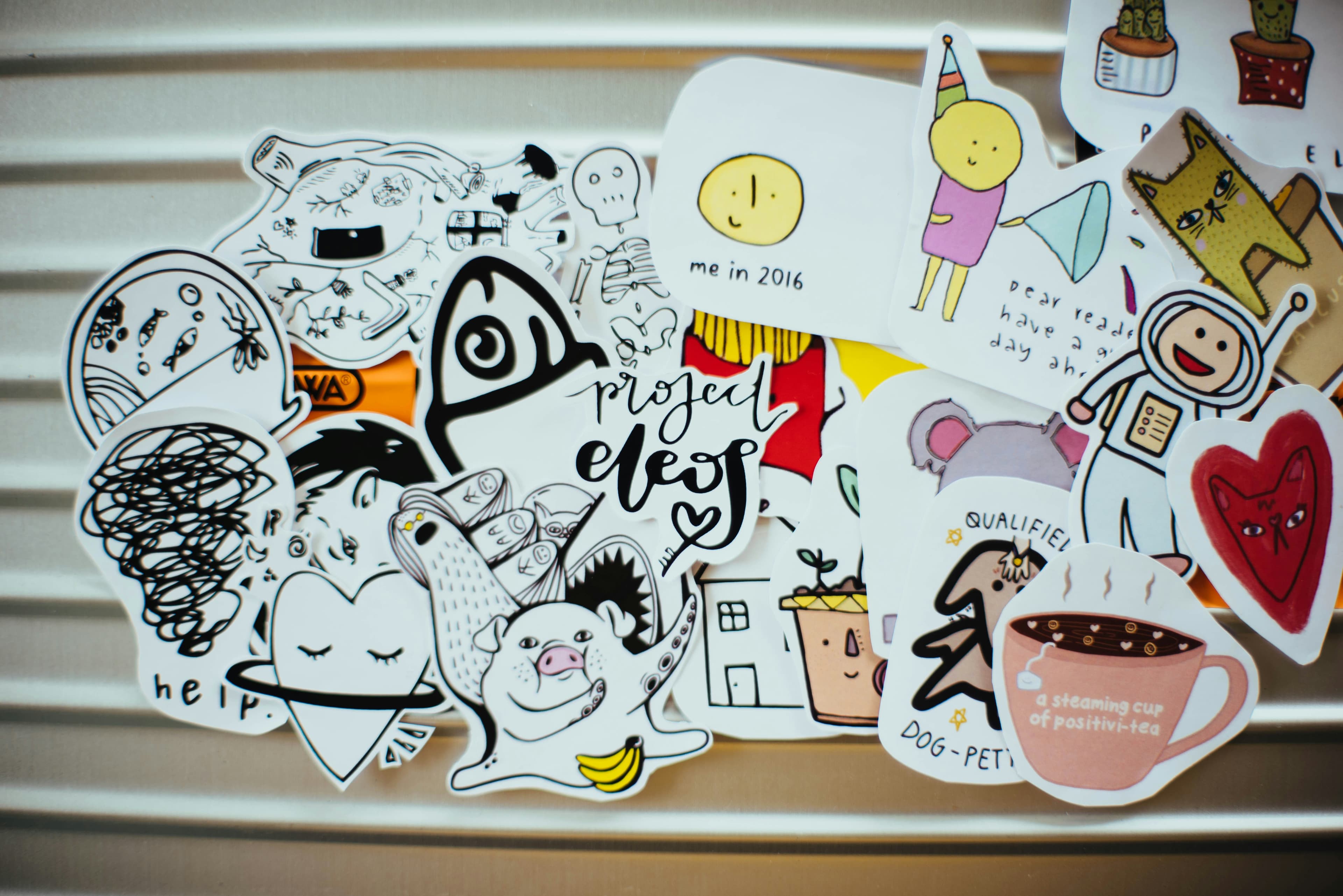 Sticker Pack — Studio Doodles (5 pc)